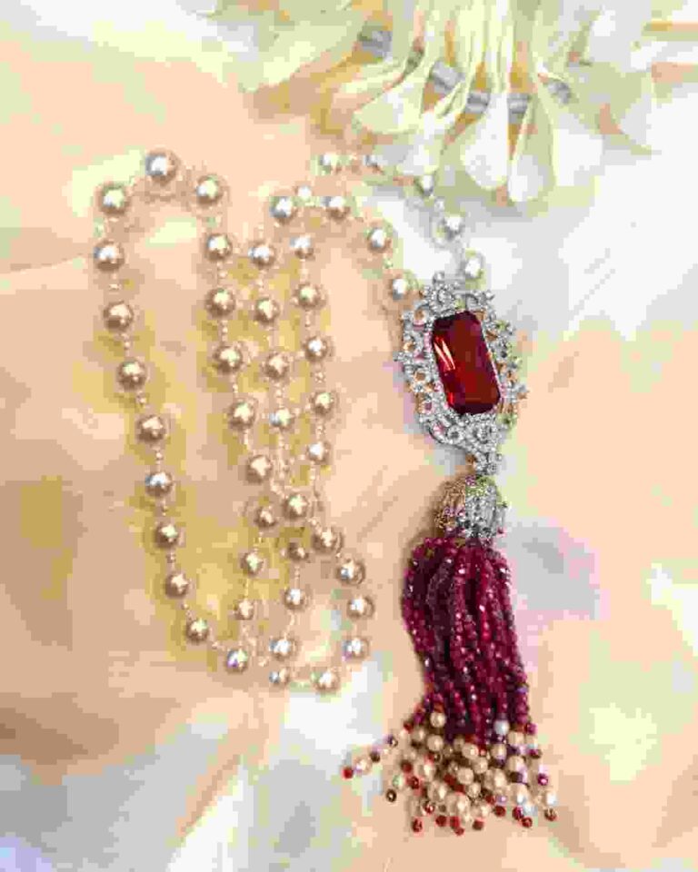 Sotuar Necklace | Red – Green