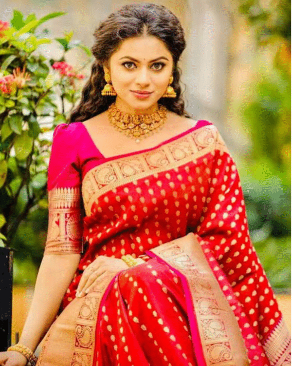 Banarasi Art Pure Silk Printed | By Neelu Vora - Image 3