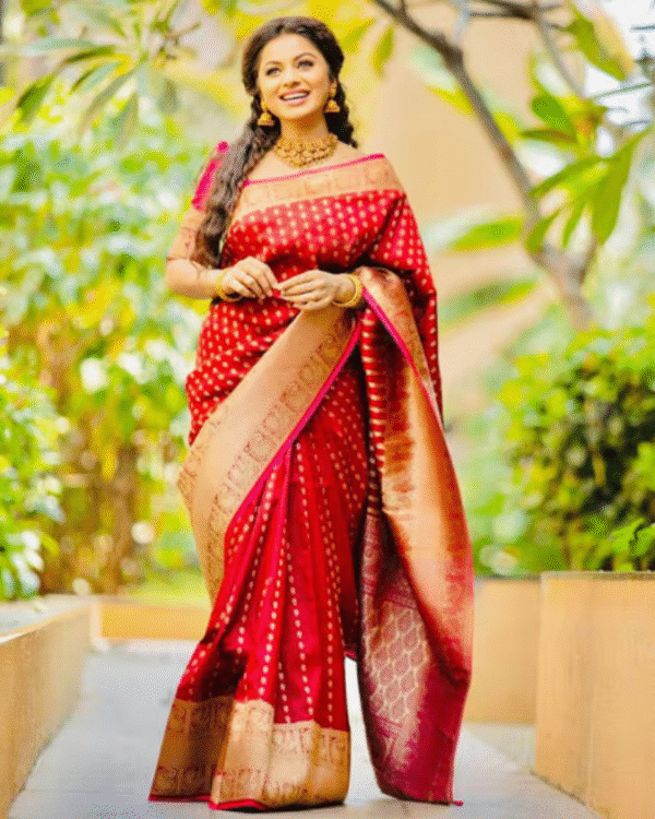 Banarasi Art Pure Silk Printed | By Neelu Vora - Image 2