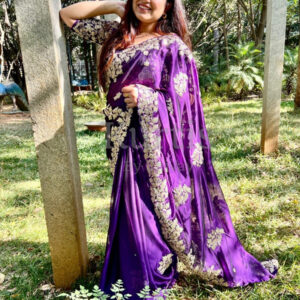 Rangoli Pure silk embroidery saree | By Neely Vora
