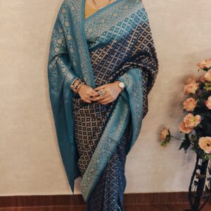 Khadi Banarasi saree